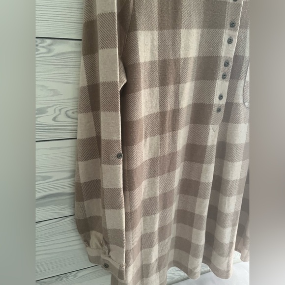 Soft Surroundings Flannel Tunic XL - Picture 5 of 9